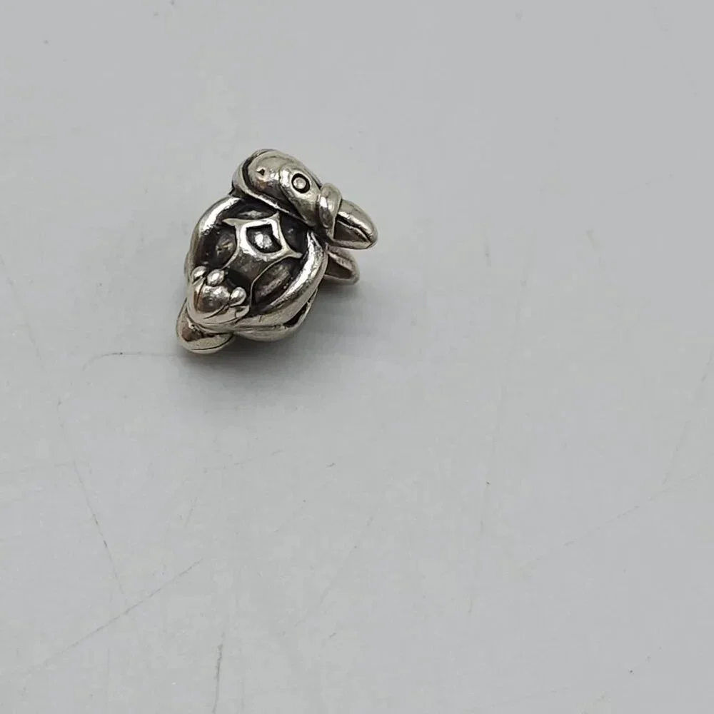 Sterling Silver 925 Toucan Charm Bead Fits Most European Bracelets Necklaces